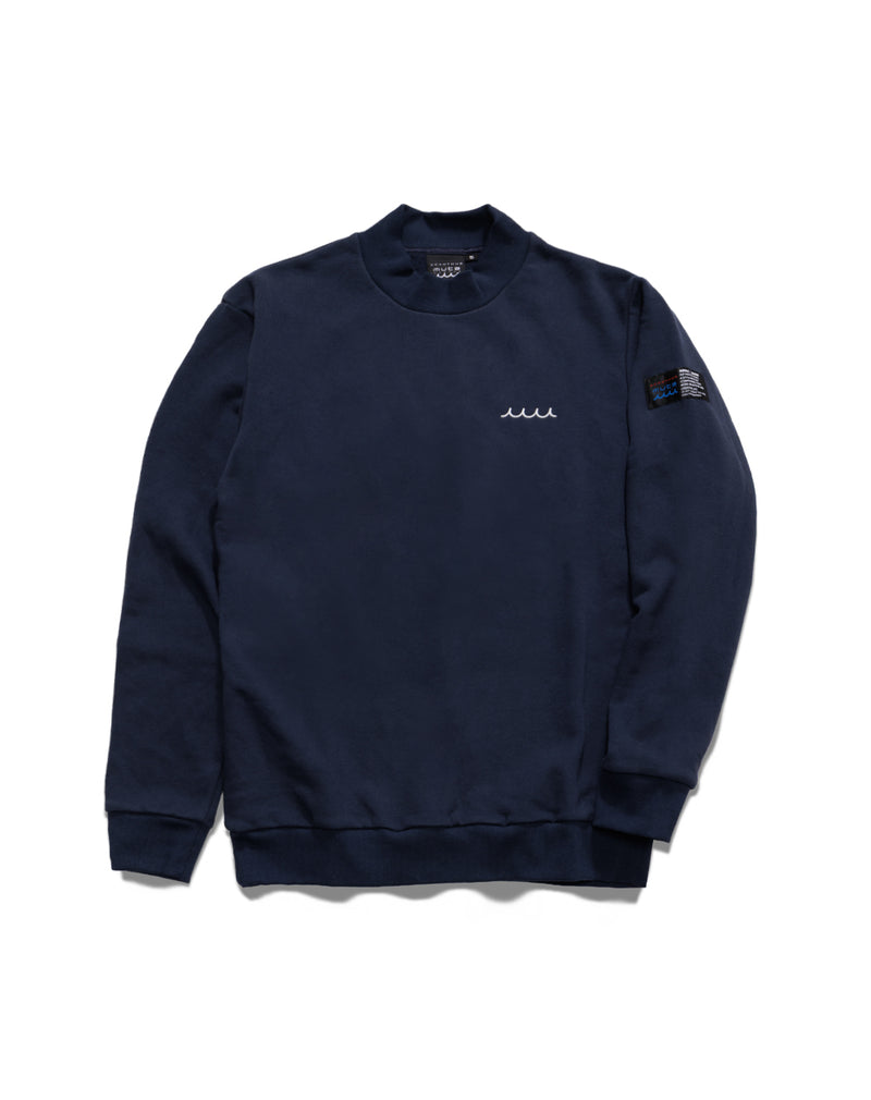 muta MARINE モックネック ACANTHUS × muta MARINE Mockneck Sweatshirts [全4色] – muta Online