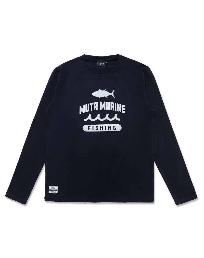 フロッキーロゴ ストレッチロングスリーブTシャツ [全3色] – muta