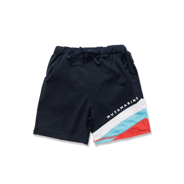 MUTA水色 ストライプ ショートパンツ サイズ8 KIDS ラッシュショートパンツ (トリコライン) [全2色] – muta Online Store