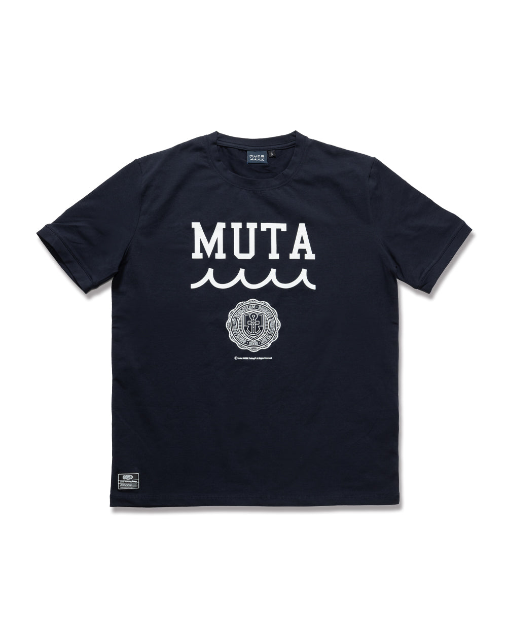 カレッジロゴ ストレッチTシャツ [全5色] – muta Online Store