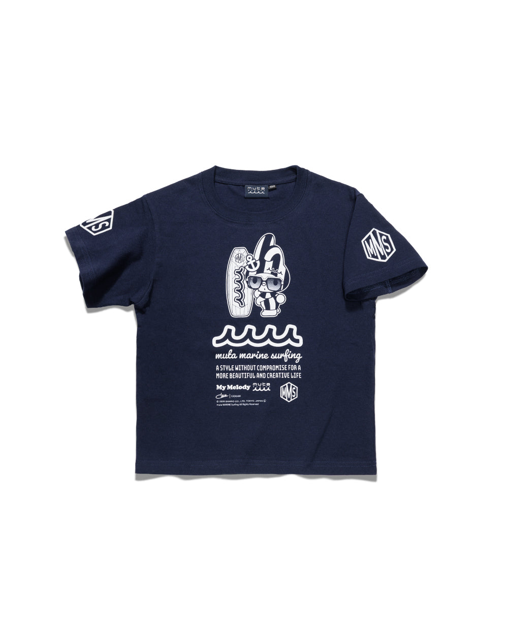 My Melody × muta MARINE SURFING コットンTシャツ [全3色] (KIDS