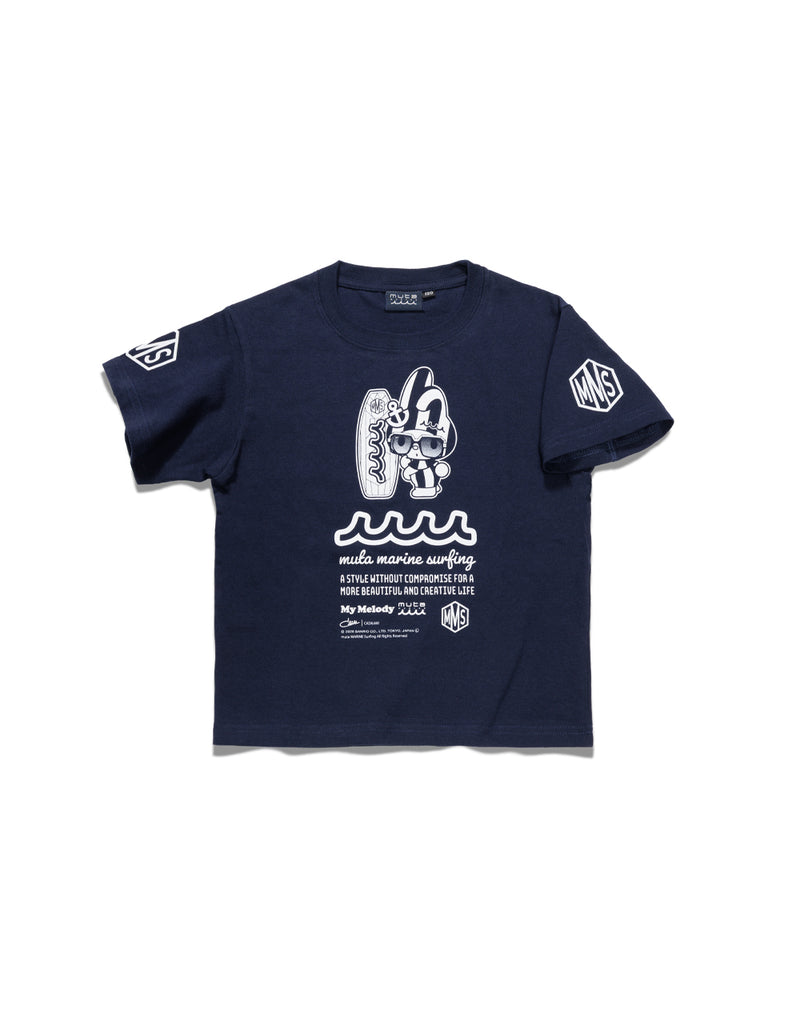 My Melody × muta MARINE SURFING コットンTシャツ [全3色] (KIDS