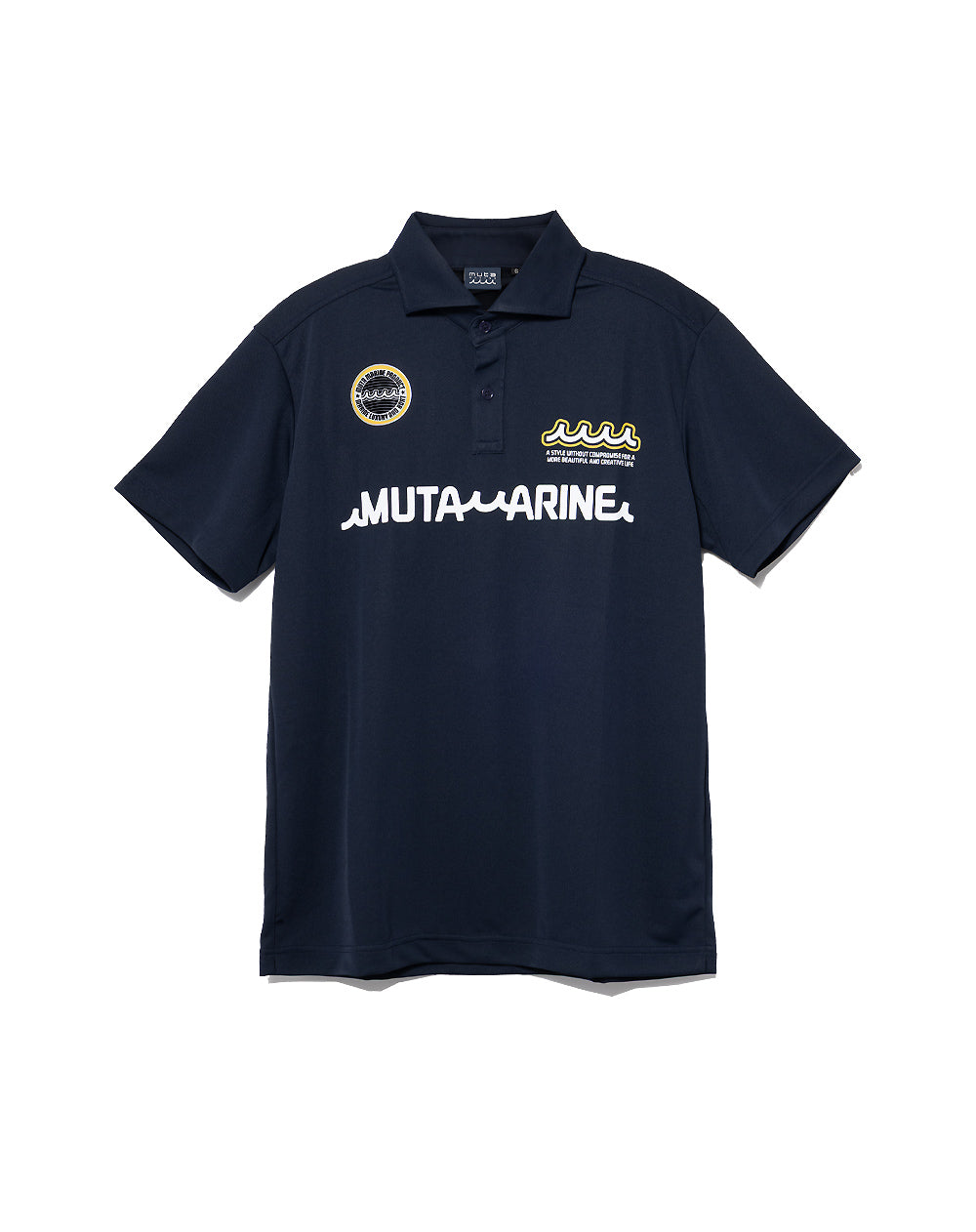 さっぴー　muta MARINE ポロシャツ MARINE GP × Safari × muta MARINE ポロシャツ – muta Online Store