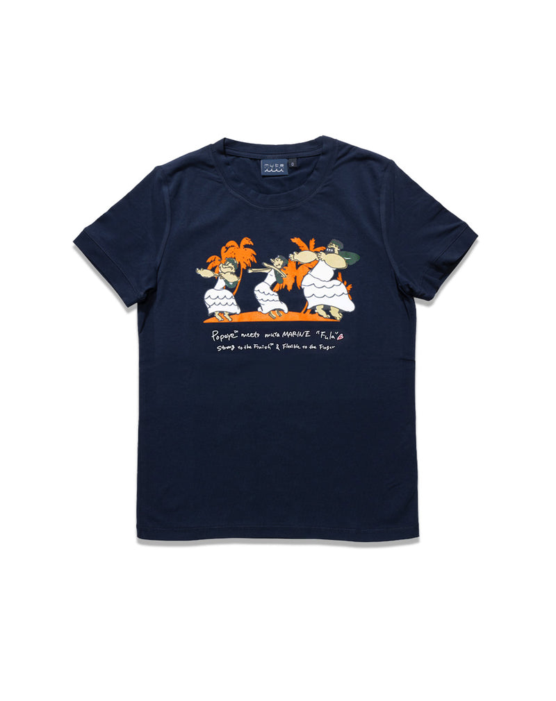 POPEYE™︎ meets muta MARINE Fula Tシャツ [全3色]