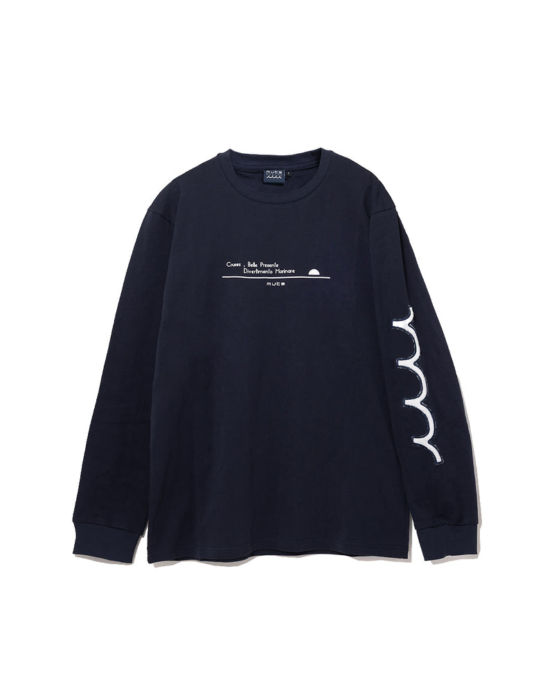 ファーワッペン ロングスリーブTシャツ [全3色]