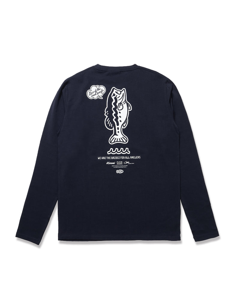 Kuromi × muta MARINE Fishing ストレッチロングスリーブTシャツ [全3