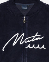［WEB限定］Safari × muta MARINE ライトニットブルゾン [全2色]
