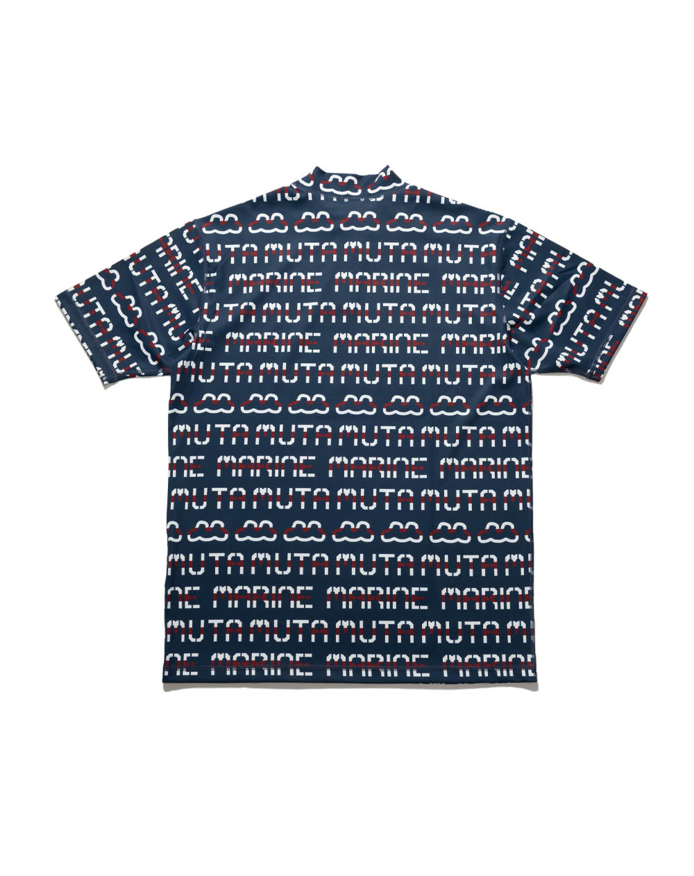 muta marine golf モックネックシャツ muta MARINE GOLF コラボウエア モックネックシャツ(4(S) NA