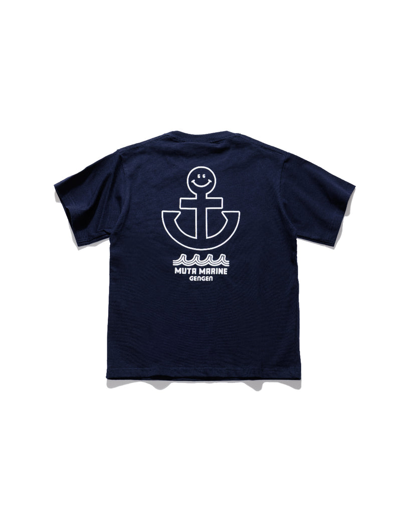 muta ネイビー シャツ MARINE EVENT /WEB限定］GENGEN × muta MARINE コットンTシャツ [全2色] (KIDS