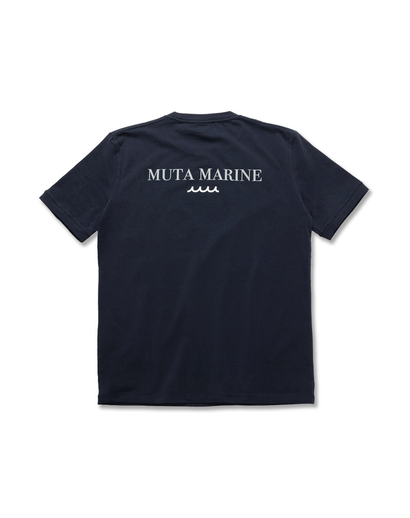 muta marine オクトパスTシャツ サイズ6 ネイビー（ストレッチ） EVENT / WEB 先行］ZIP WAVE ストレッチTシャツ [全5色] – muta Online