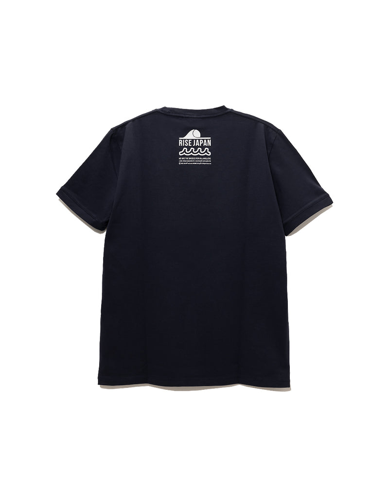 【muta MARINE】RISE JAPAN × muta MARINE Fishing Tシャツ EVENT / WEB］RISE JAPAN × muta MARINE Fishing Tシャツ [全2色