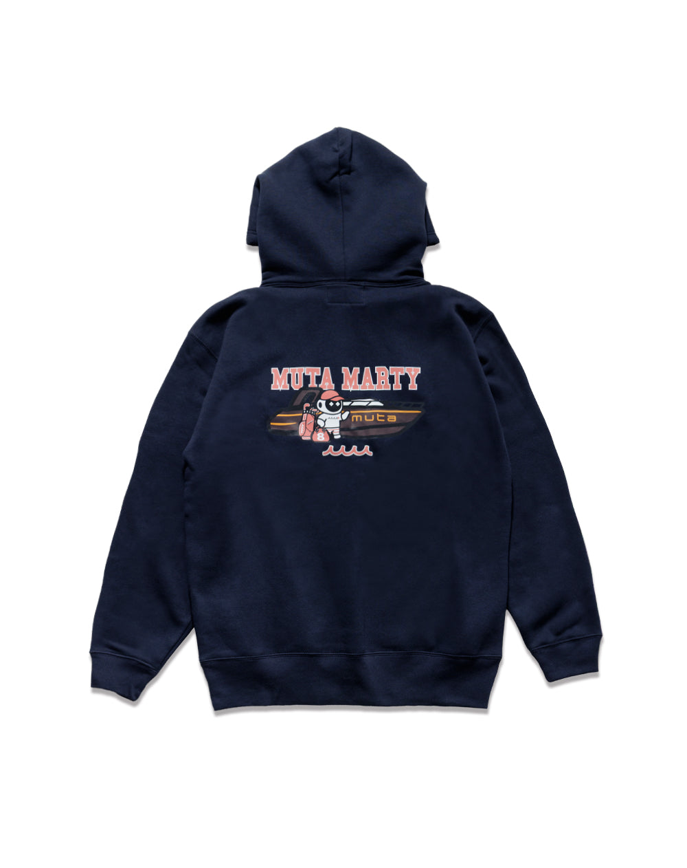 美品★MUTA MARINE＆ACANTHUS コラボパーカー muta MARINE × ACANTHUS カレッジロゴ パーカー | ACANTHUS ONLINE STORE
