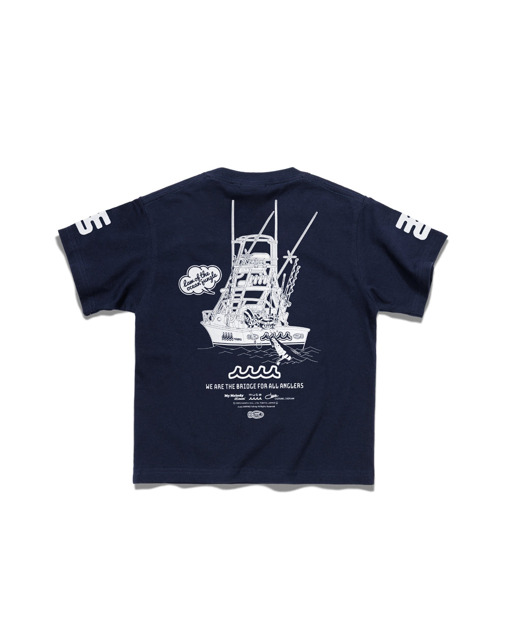 Kuromi × muta MARINE Fishing コットンTシャツ [全3色] (KIDS) – muta