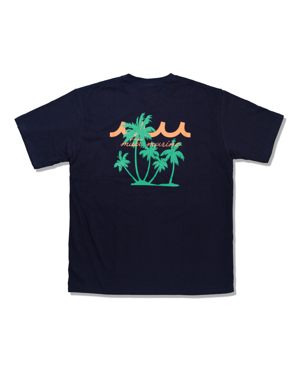 完売前に【muta MARINE】バックパームツリーTシャツ バックパームツリーTシャツ [全3色] – muta Online Store