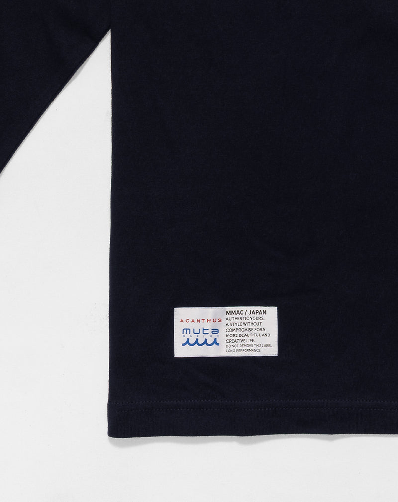 MUTA　かわいいロゴ長袖　新品Ｍサイズ ACANTHUS × muta MARINE Anchor Logo L/S Tee [全3色] – muta