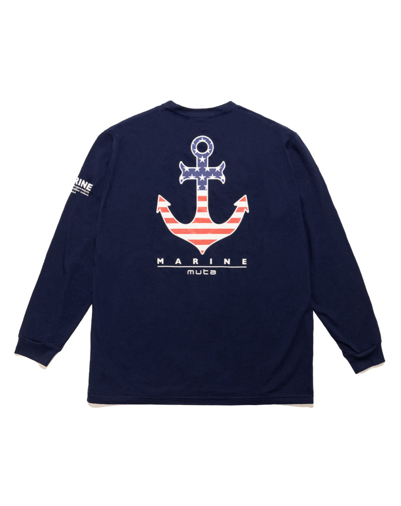 匿名発送　美品　ミカーレミカーレ　レーススリーブトレーナー　ブラック　フリー 店舗限定：muta Salone］ロングスリーブTシャツ (アンカー