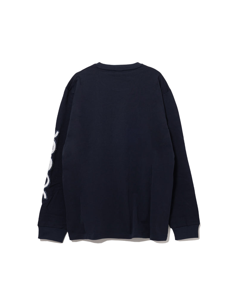 ファーワッペン ロングスリーブTシャツ [全3色]