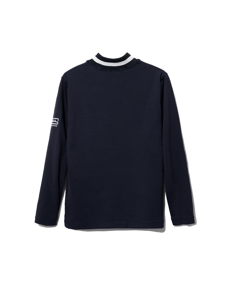 ムータ　ウォームストレッチポンチ モックネックシャツ muta（ムータ） muta MARINE マリン ウォームストレッチポンチ モック