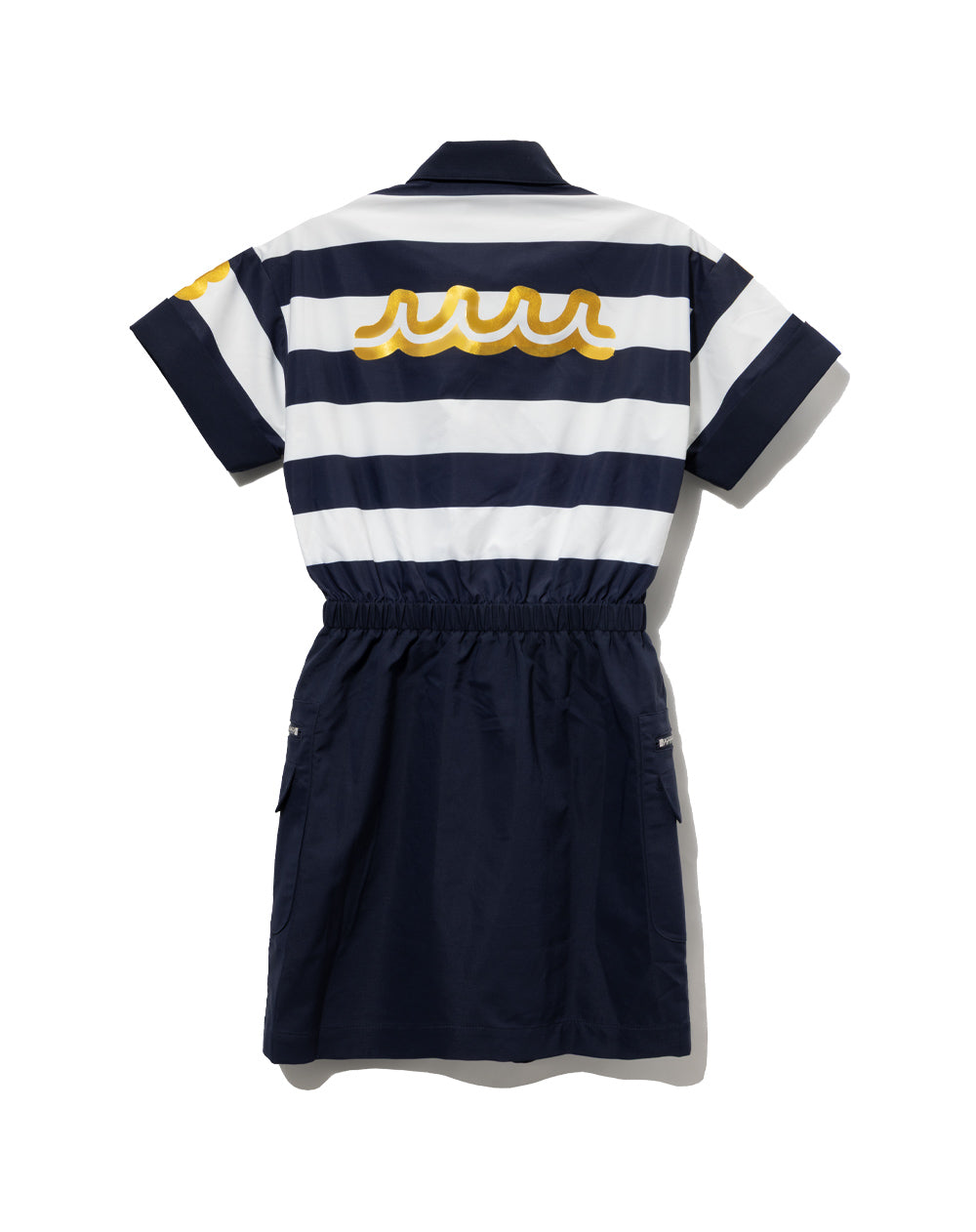 【muta MARINE】カーゴワンピース (ネイビー) カーゴワンピース (ネイビー) – muta Online Store