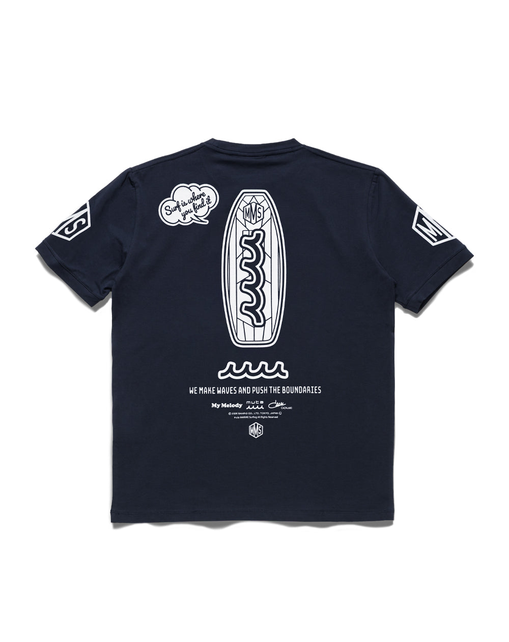 My Melody × muta MARINE SURFING ストレッチTシャツ [全3色] – muta