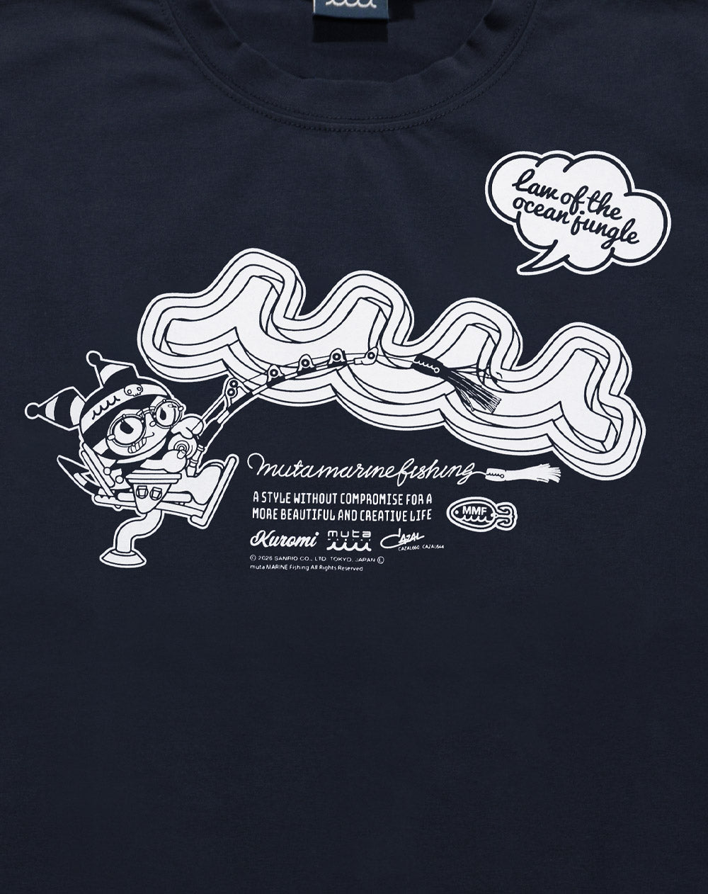 Kuromi × muta MARINE Fishing ストレッチTシャツ [全3色] – muta