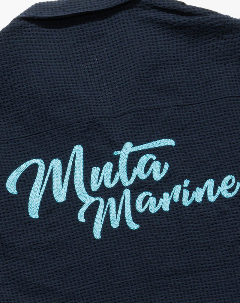 シアサッカー オープンカラーシャツ [全2色] – muta Online Store