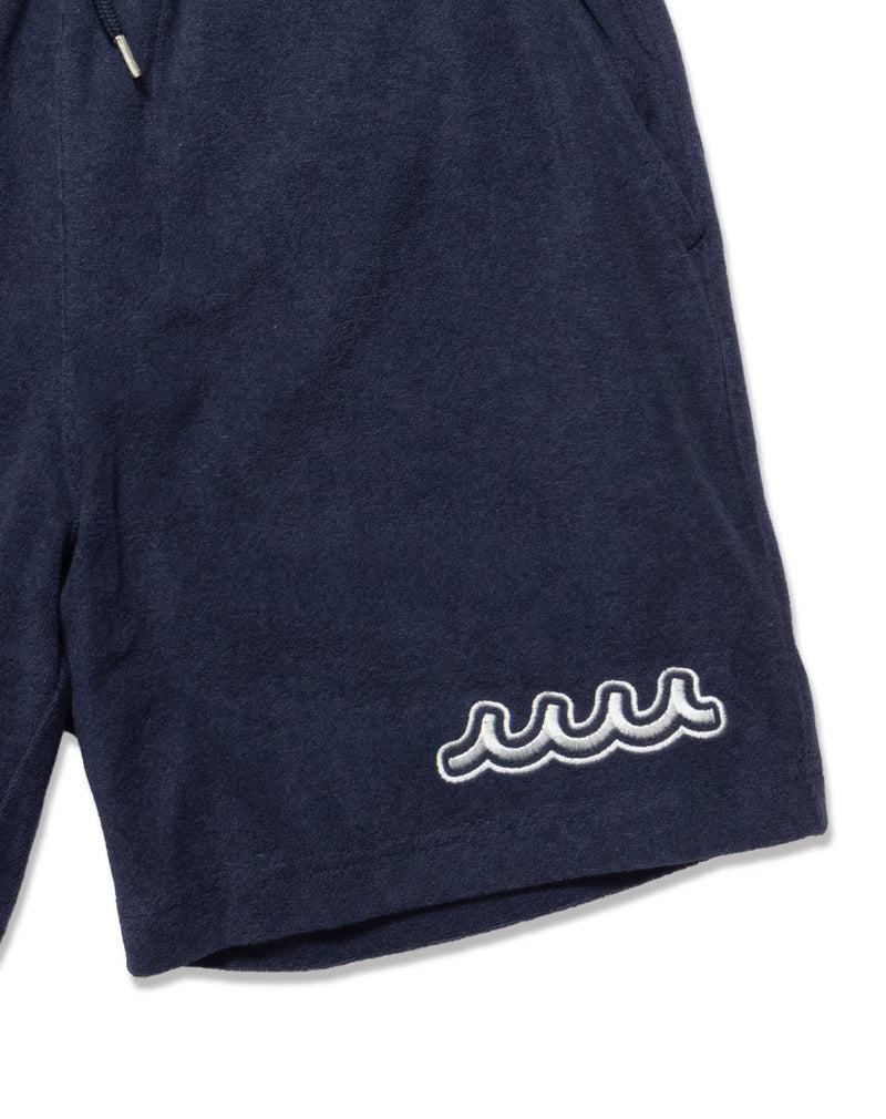 ムータ　muta ネイビー パイル生地 ショートパンツ サイズ5 EVENT / WEB］Safari × muta MARINE パイルショートパンツ [全2色