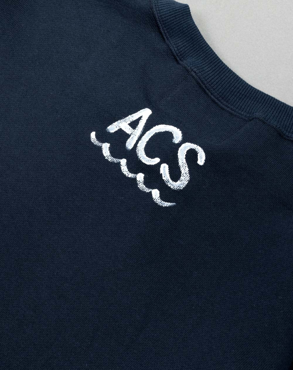 【muta MARINE】x ACANTHUS × ohtadesigh × SToL Crew Sweat ACANTHUS × muta MARINE × ohtadesigh × SToL Crew Sweatshirt