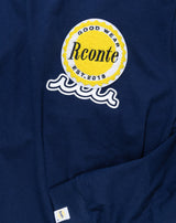 ［店舗限定：muta TOKYO JAPAN］Rconte × muta MARINE ロングスリーブ Tシャツ [全2色]