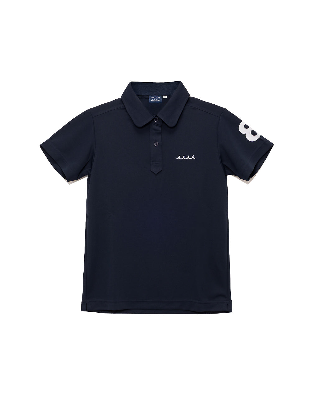 Malbon Clubhaus 黒ポロシャツ Mサイズ 5LINE ポロシャツ [全3色] – muta Online Store