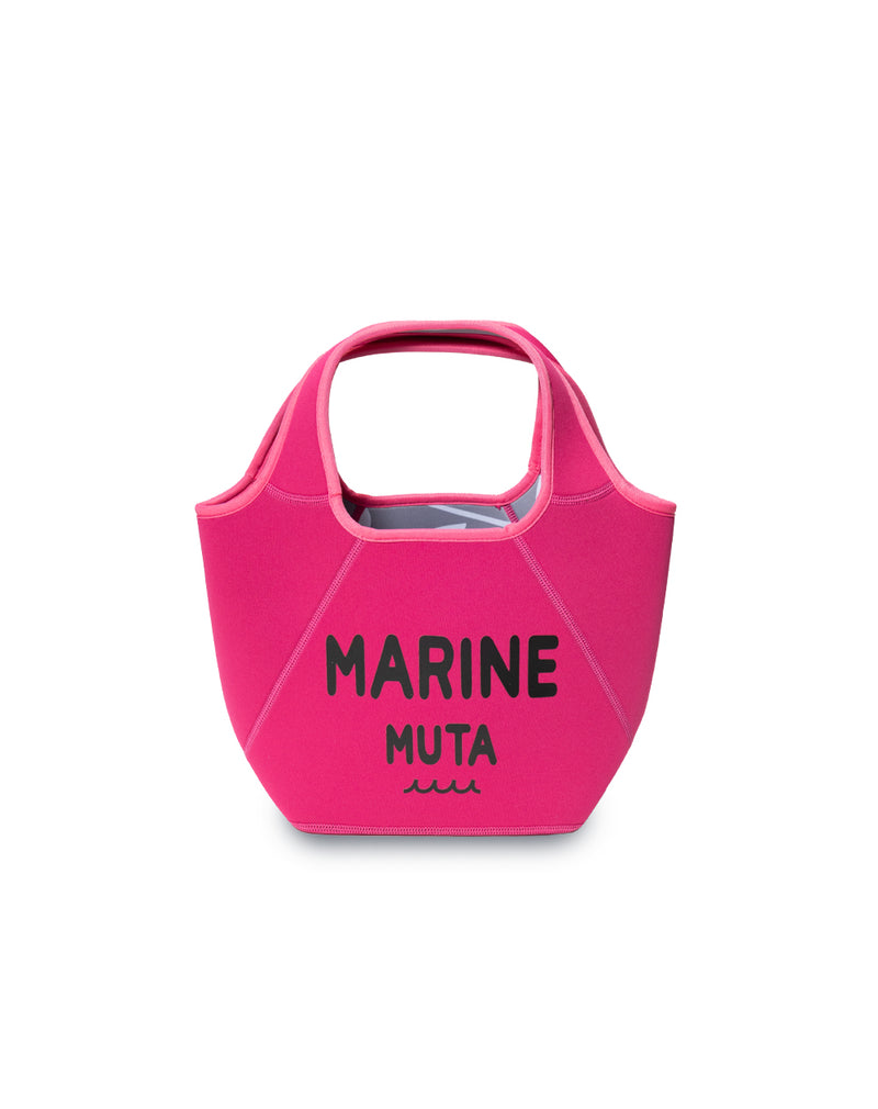 muta ミニトートバッグ　リバーシブル muta MARINE リバーシブル ミニトートバッグ(ポーチ付） グリーン | N