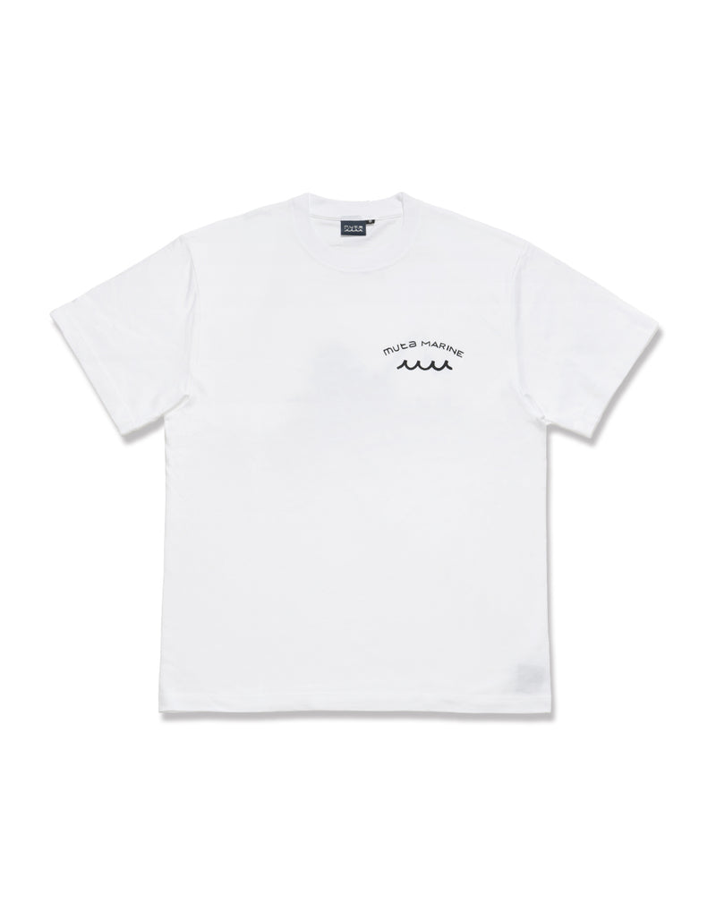 Muta MARINE EVEN ホワイト Tシャツ サイズ5 EVENT / WEB 先行］FREE HAND Tシャツ(Fishing) – muta Online Store