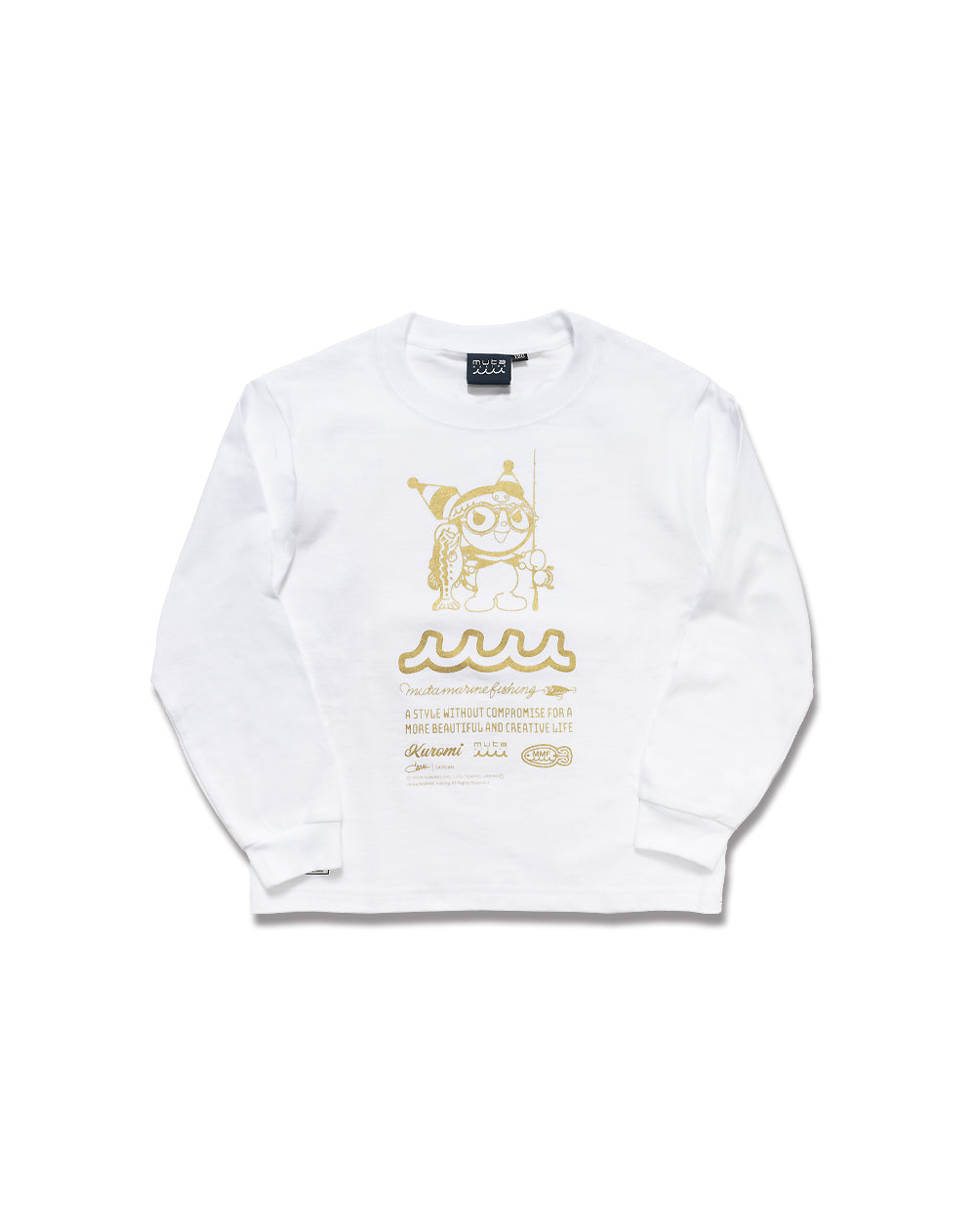 Kuromi × muta MARINE Fishing コットンロングスリーブTシャツ [全3色