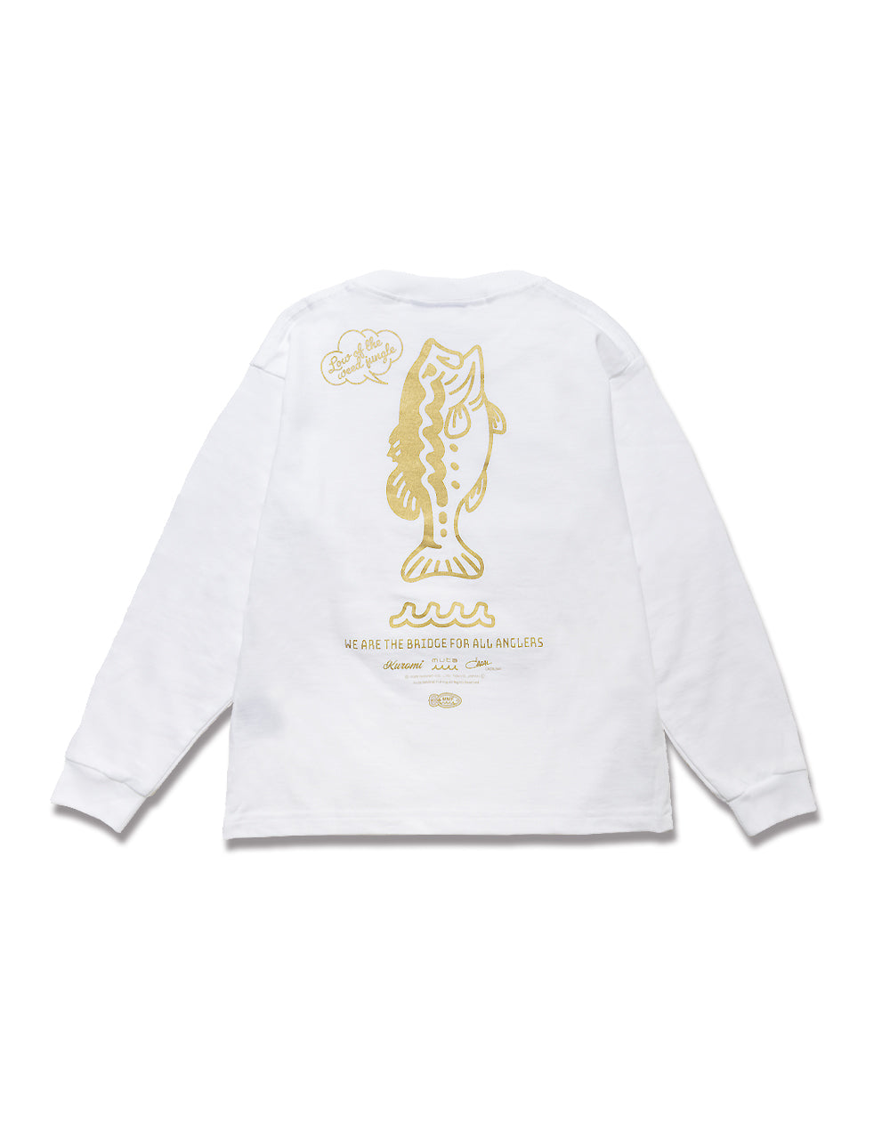 Kuromi × muta MARINE Fishing コットンロングスリーブTシャツ [全3色