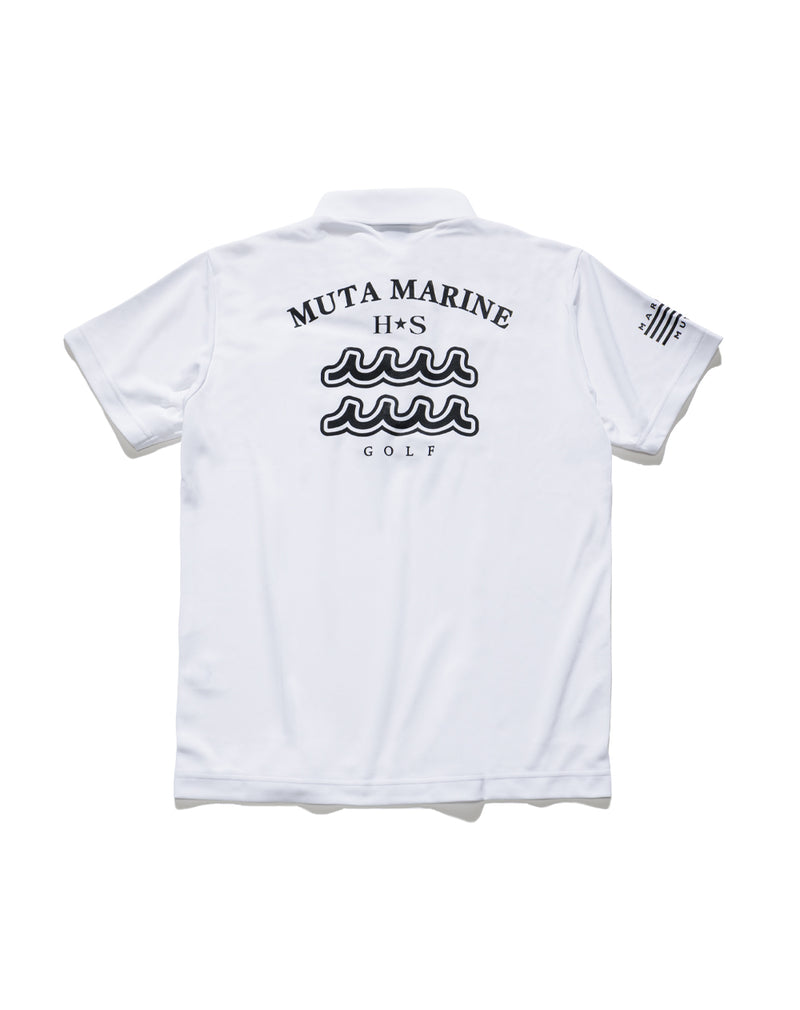 EVENT /WEB限定］せとはる × muta MARINE GOLF ポロシャツ (TWIN WAVE