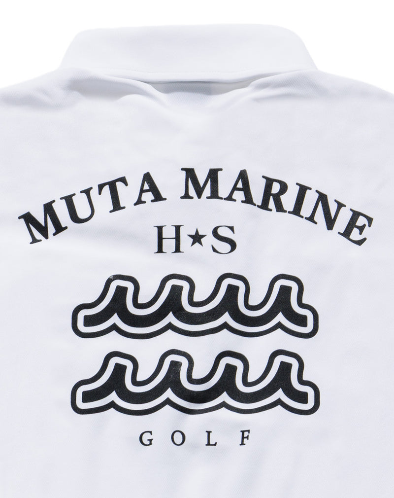 EVENT /WEB限定］せとはる × muta MARINE GOLF ポロシャツ (TWIN WAVE