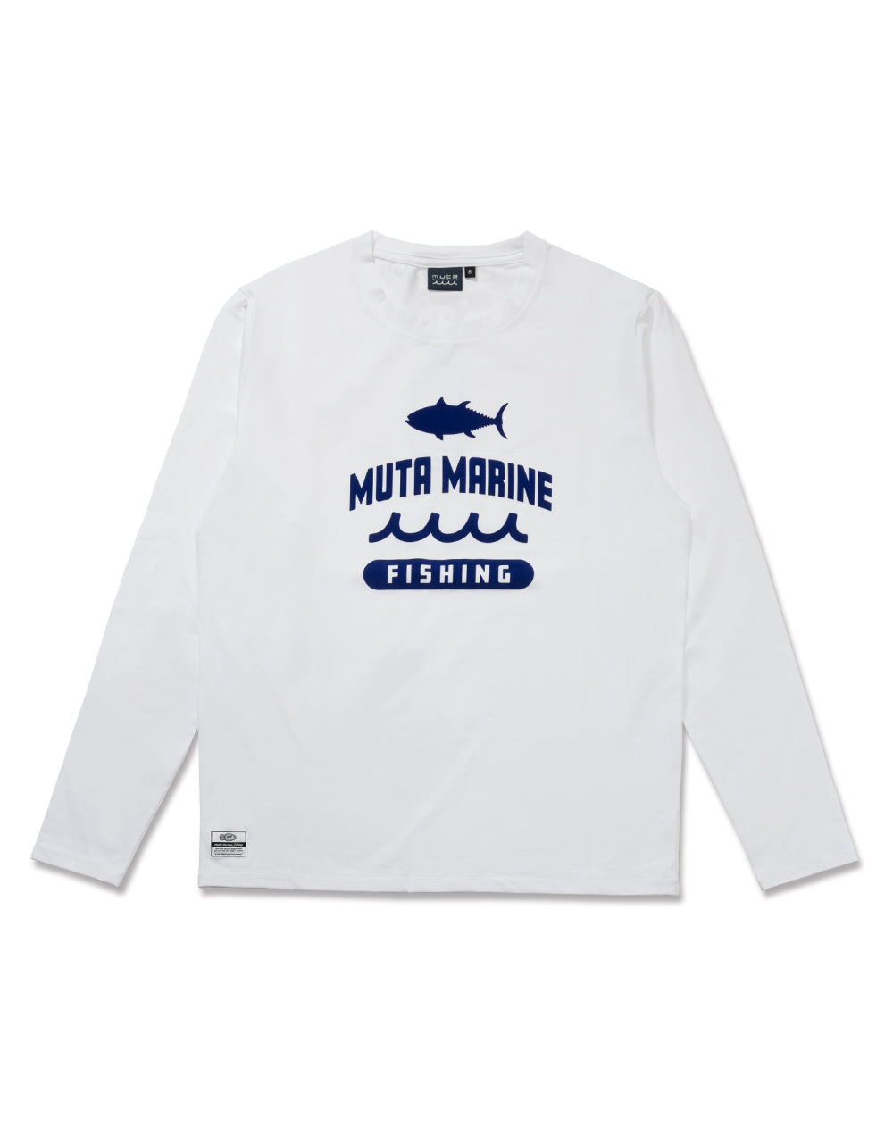 mutaMARINEOKINAWA限定ロングTシャツ フロッキーロゴ ストレッチロングスリーブTシャツ [全3色] – muta