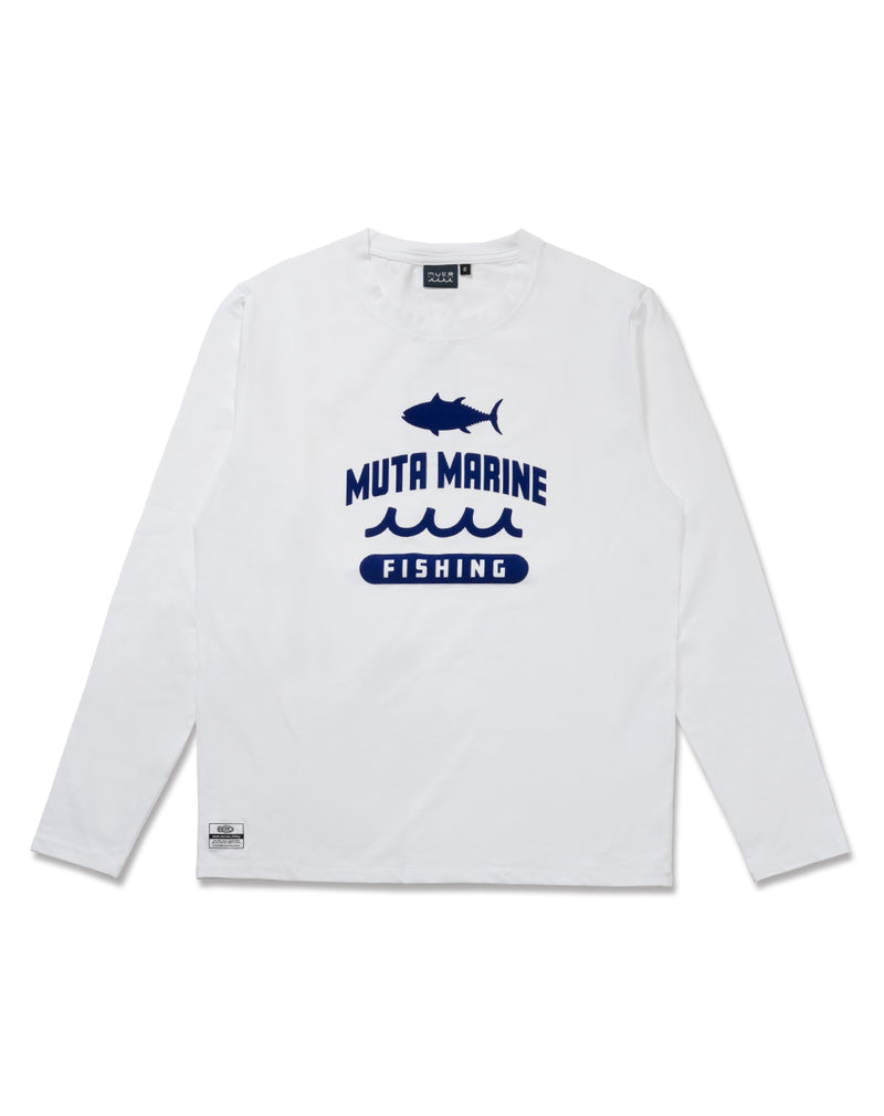 フロッキーロゴ ストレッチロングスリーブTシャツ [全3色] – muta