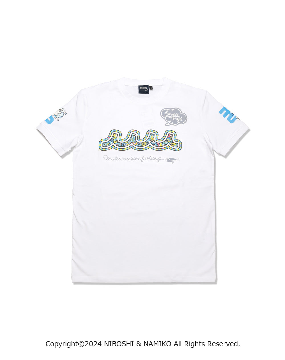 NAMIKO (NIBOSHI&) × muta MARINE Fishing Tシャツ (バショウカジキ) [全2色] – muta Online  Store