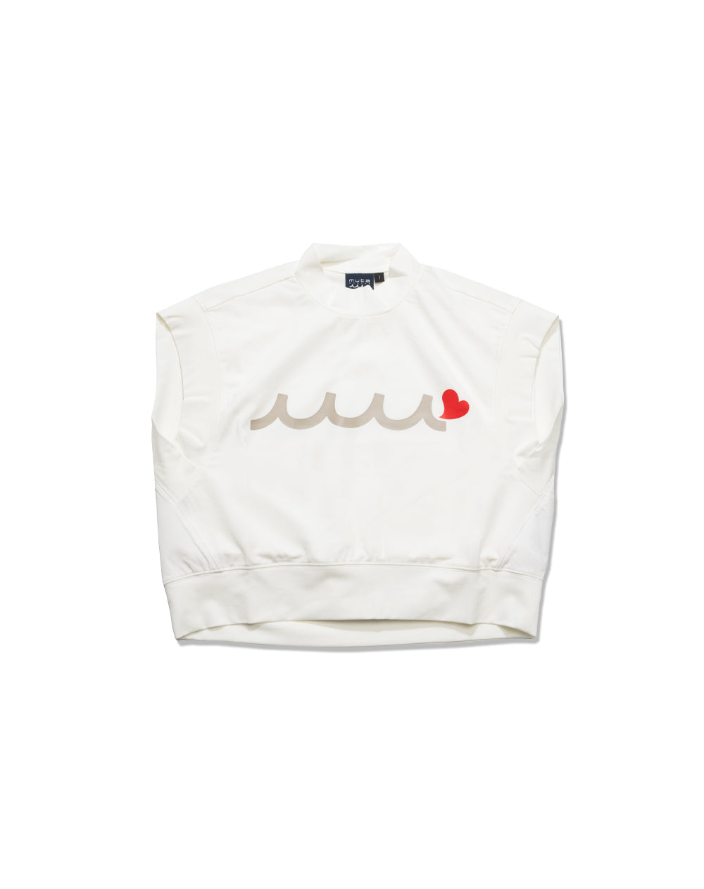 【新品】muta MARINE GOLF スロープモックネックシャツ 新品】muta MARINE GOLF スロープモックネックシャツ