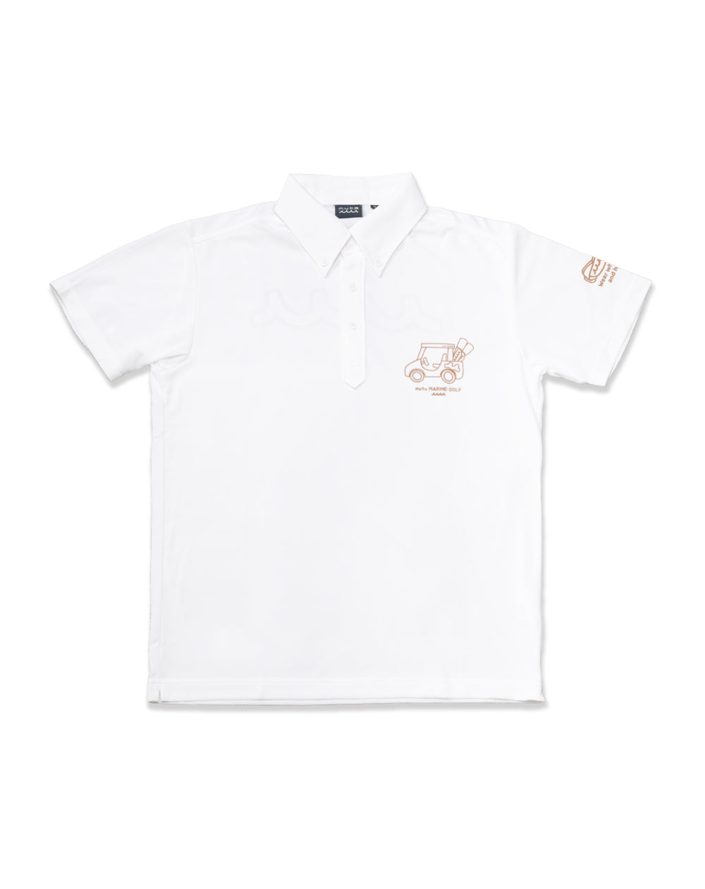 カートロゴ ポロシャツ (ボタンダウン) – muta Online Store
