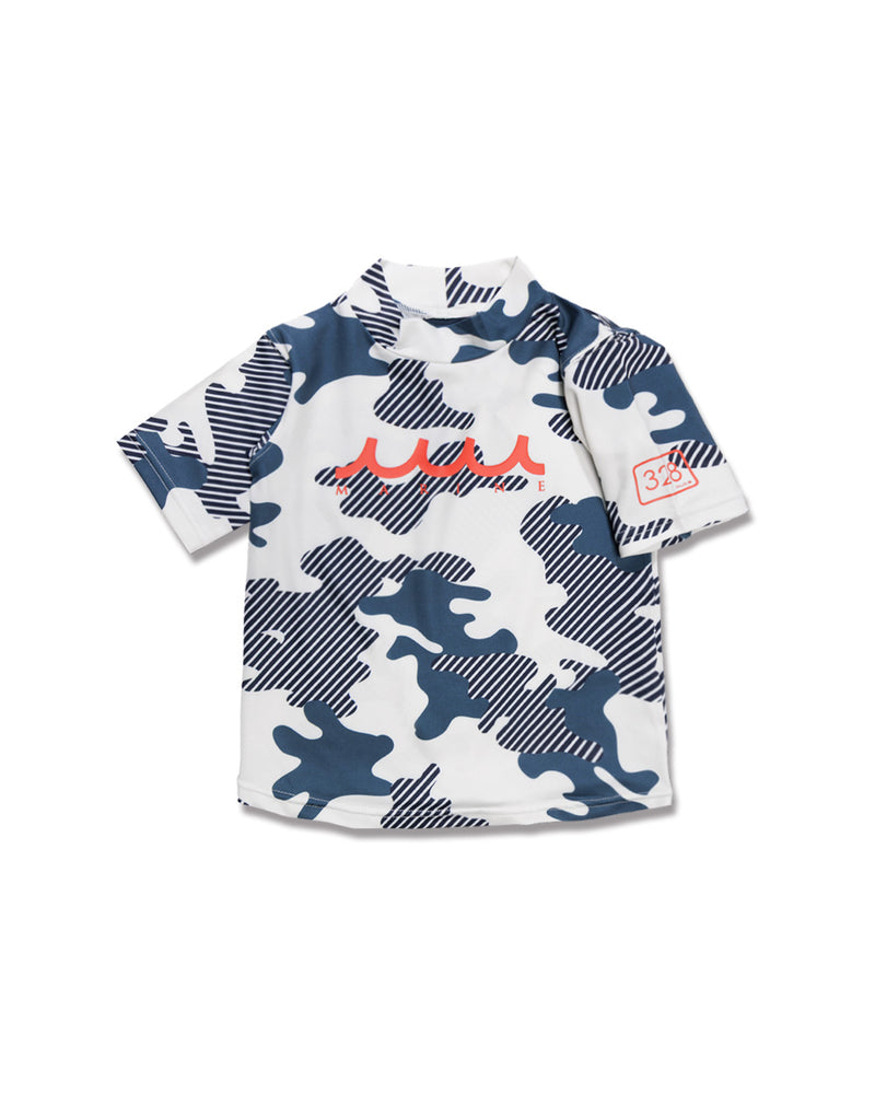 KIDS ラッシュTシャツ (ダイアゴナルカモ) [全3色] – muta Online Store
