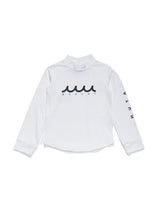 KIDS ラッシュロングスリーブTシャツ (WAVEロゴ) [全3色]