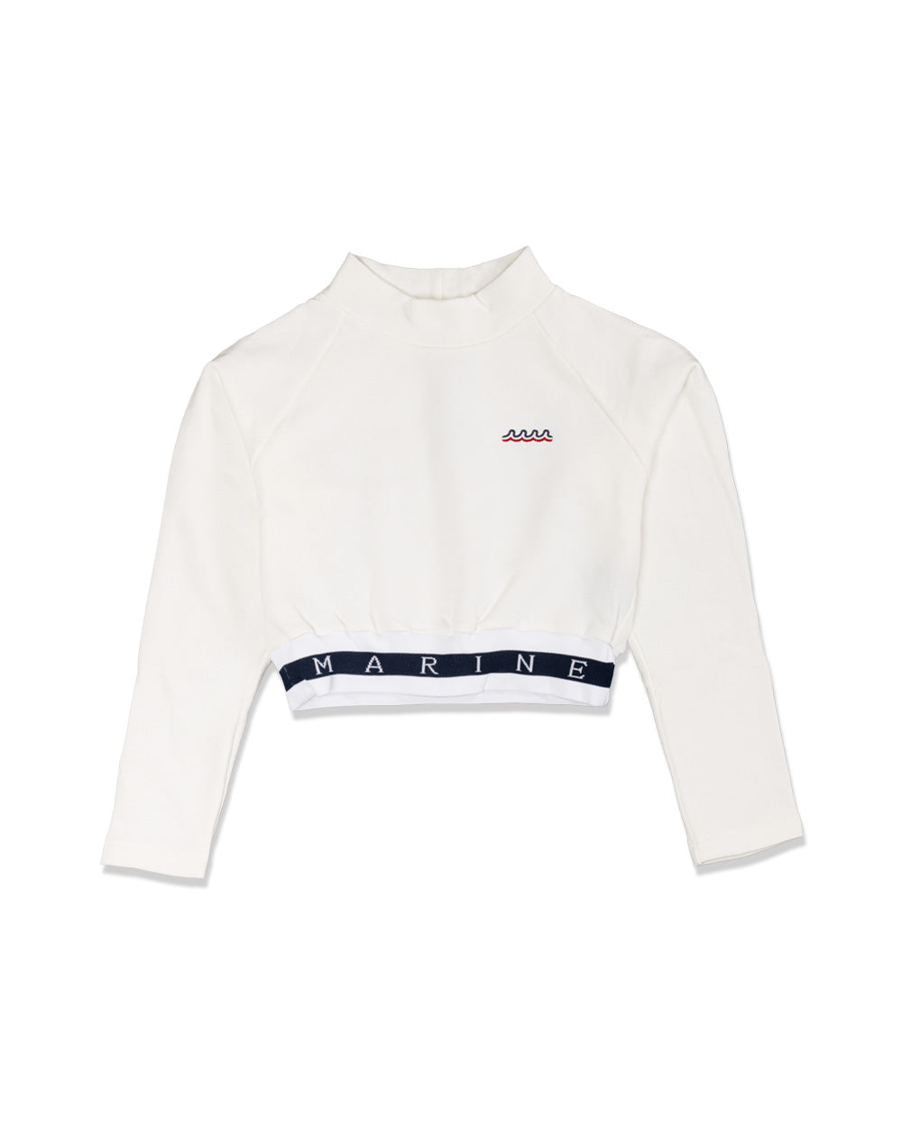 クロップドスウェットプルオーバー niko and（ニコアンド）の「クロップドスウェットプルオーバー（T