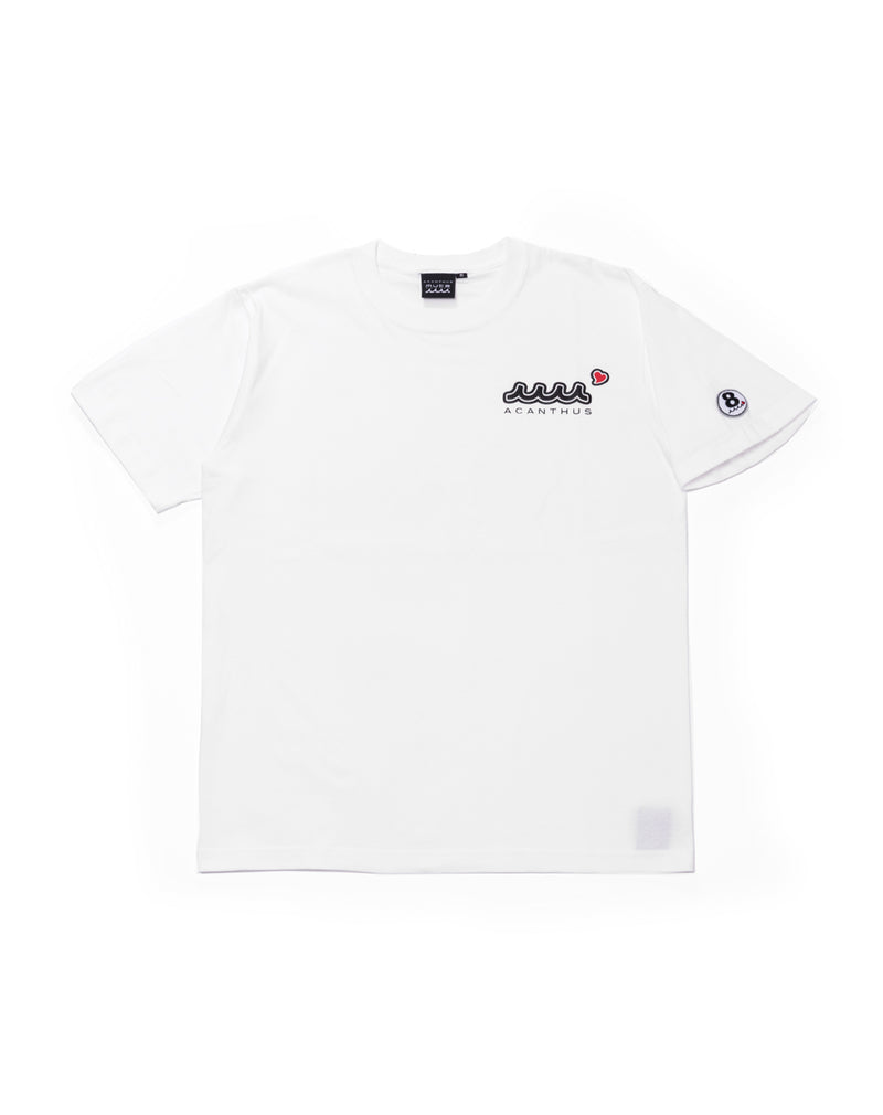 ACANTHUS × muta MARINE Sweet Logo Tee [全3色]