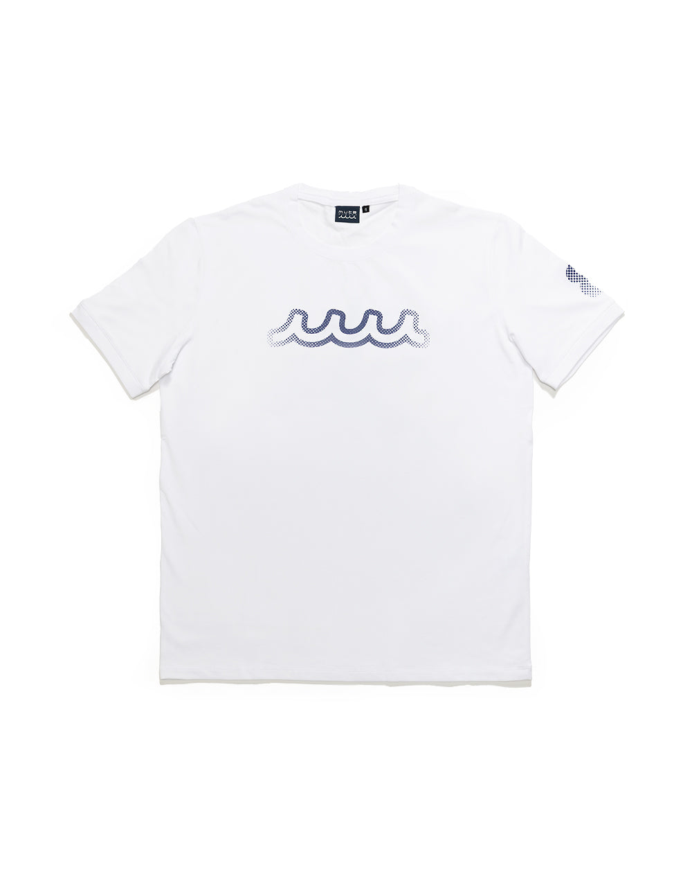 【muta MARINE】ロゴ ハーフトーン ウェーブ Tシャツ すぐ届く HALFTONE WAVE Tシャツ [全3色] – muta Online Store