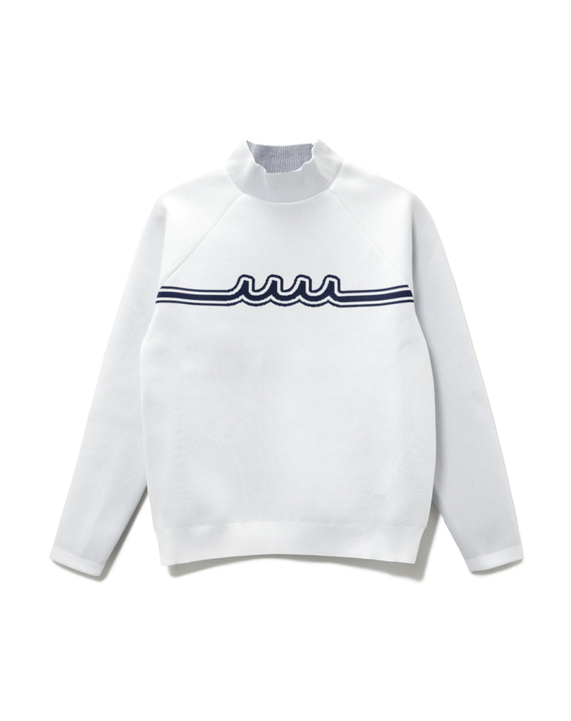 mutaジャガートモックネックプルオーバー▪︎ジャガートスカート セットアップ ジャガード モックネックプルオーバー [全3色] – muta Online Store