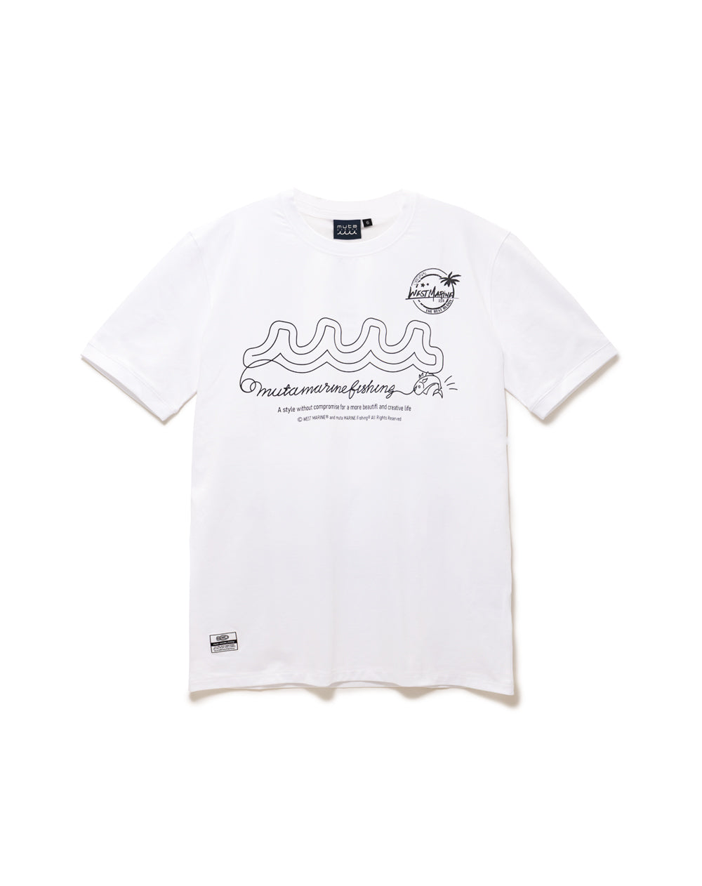 【muta MARINE】WEST MARINE × muta MARINE Fishing Tシャツ EVENT / WEB］WEST MARINE × muta MARINE Fishing Tシャツ [全2