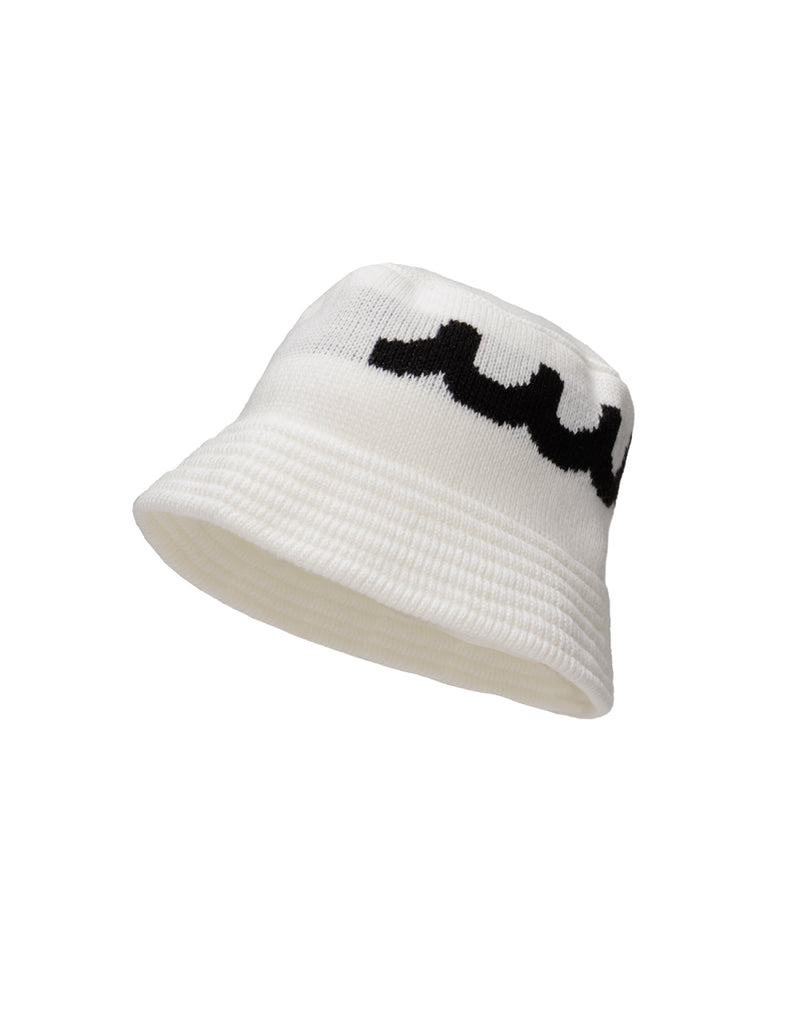 ACANTHUS × muta MARINE Wave Logo Knit Bucket Hat [全4色] – muta