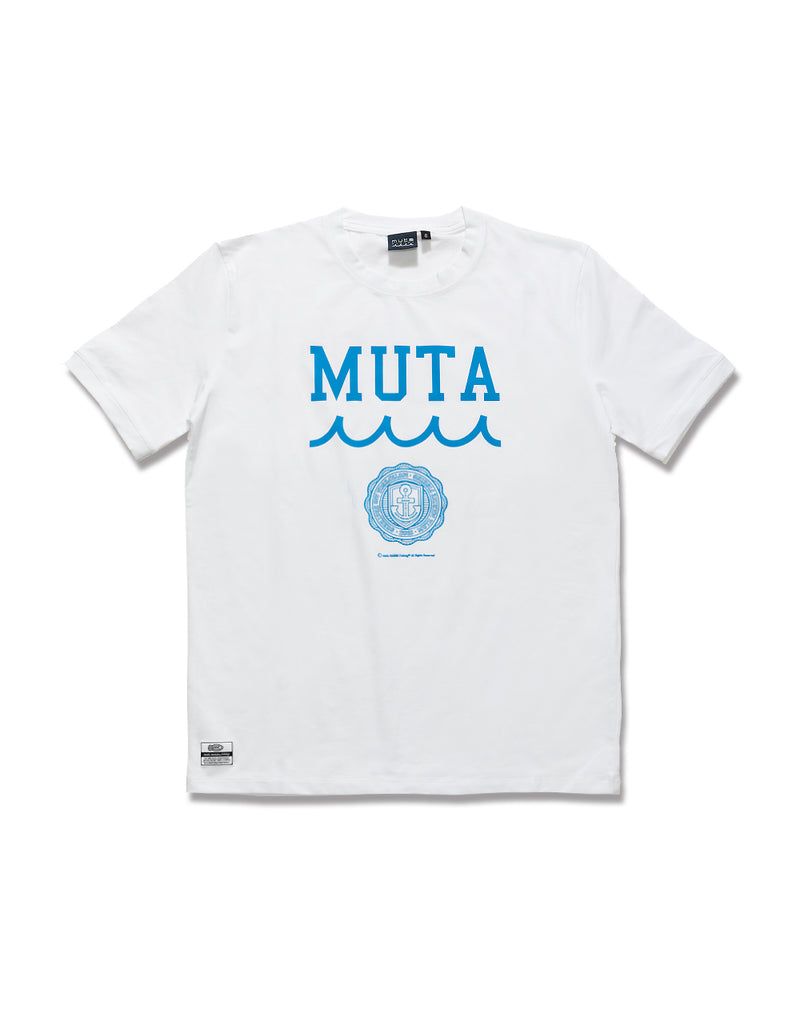 カレッジロゴ ストレッチTシャツ [全5色] – muta Online Store